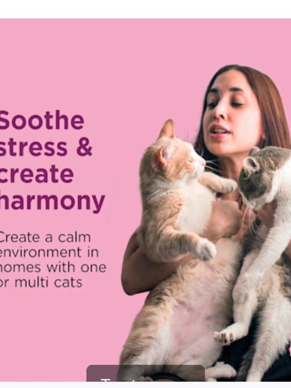 Comfort Zone Single & Multi-Cat Calming Kit Plug-In Defuser & Refill Drug Free - Picture 2 of 8